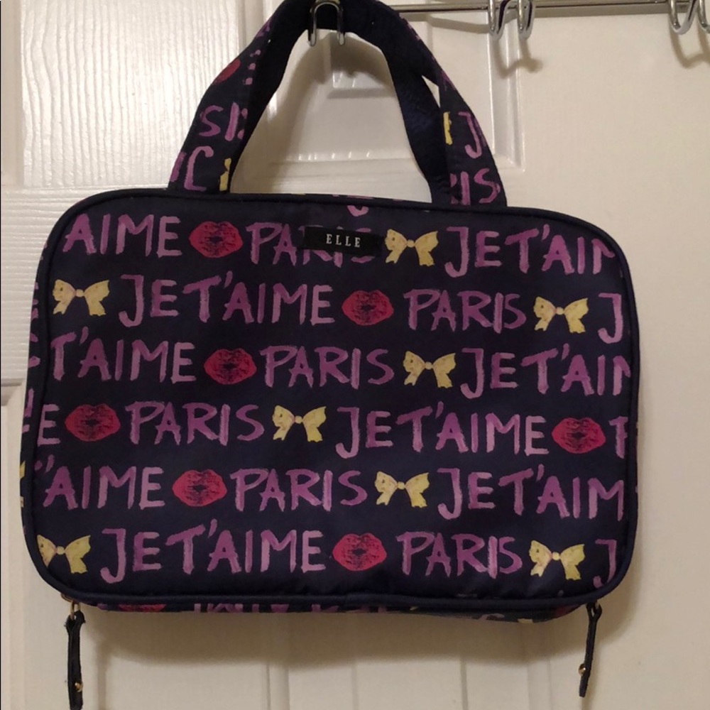 Elle travel cosmetic bag